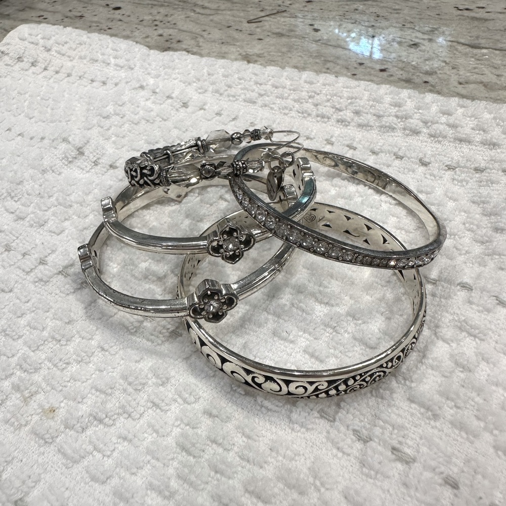 4 Brighton bracelets and an Alex and Ani one included free